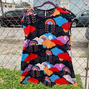 ON HOLD Nooworks Rainbow Kimono Dress